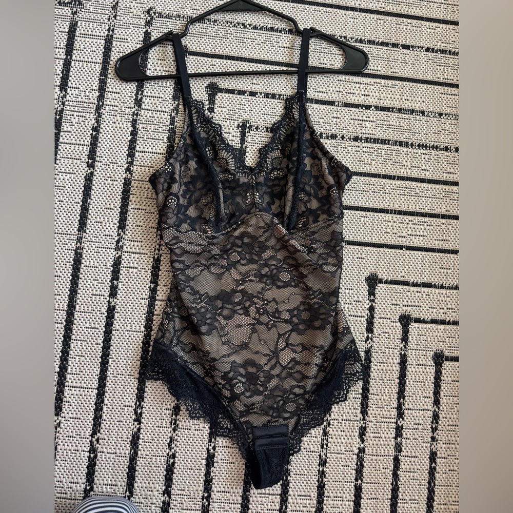 Black Lace Bodysuit (Shapewear)